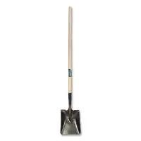 9-1/2 in. W x 58.5 in. L Square Point Shovel Wood