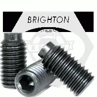 Half-Dog Point Set Screw 8-32 X 3/16 Steel Black Oxide