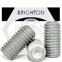 Cup Point Socket Set Screws, Mechanical Zinc, Alloy