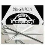 Cotter Pins, Extended Prong Square Cut, Zinc Cr+3 