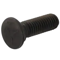 Grade 5 No.3 Head Plow Bolt, Plain (Inch)