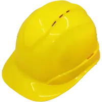 Bullhead Safety™ Head Protection – Yellow Cap Style Hard Hat