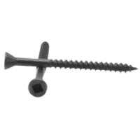 Square Drive Bugle Head Deck Screws, Phosphate, Hardened