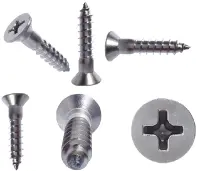 Stainless 18 8 Wood Screw (Inch)