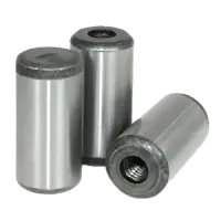 Metric Dowel Pins, Through Hardened, Pull Out, Din 7979, Plain, Alloy