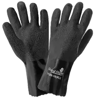 Premium Supported Chemical Handling Gloves – X-Large