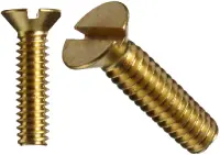 Brass Machine Screw (Inch)