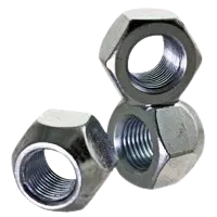 Right Hand Wheel Nut, 60 Deg Taper, Zinc (Inch)