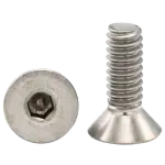Flat Socket Cap, Stainless Steel 316