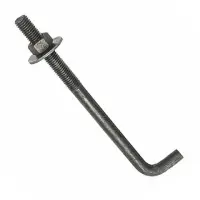 <P>	L Shaped Anchor Bolt W/ Nut &Amp; Washer Hdg (Inch)</P>