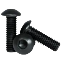 Metric 12.9 Button Socket Cap, Iso 7380, Thermal Black Oxide, Alloy