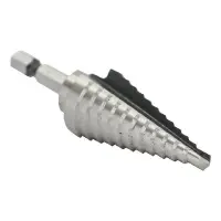 #4 HSS QUICK CHANGE HEX SHANK STEP DRILL BIT (3/16\