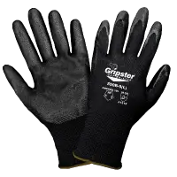 Gripster® Ultra-Lite General Purpose Gloves Foam Nitrile Palm, 15-Gauge Nylon, ANSI A1
