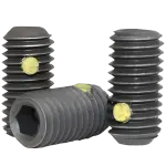 Cup Point Socket Set Screws, Nylon Pellet