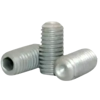 Metric Cup Point Set Screws, 45H Iso 4029 / Din 916, Zinc Bake Cr+3, Alloy
