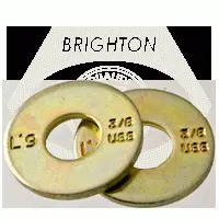 Uss L9 Tension Flat Washers Pattern Zinc & Yellow Cr+3 (Usa) 