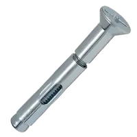 Sleeve Anchor Flat Head Phillips/Slotted Combo 3/8 X 6 Zinc Plated