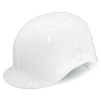 Bullhead Safety™ Head Protection – White Bump Cap