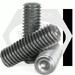 Metric Cup Point Set Screws, 45H Iso 4029 / Din 916, Thermal Black Oxide