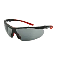 Flex Wraparound Smoke Lens Safety Glasses with Anti-Scratch – ANSI Z87.1 & AS/NZS 1337.1 Certified Protection