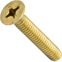 Brass Machine Screw (Inch)