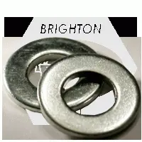 Sae Flat Washer #8 Zinc Plated