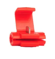 T-TAP Wire Connector Quick Splice Disconnect Red AWG 22-18 - Self-Stripping Electrical Terminals Kit Automotive Crimp Insulated
