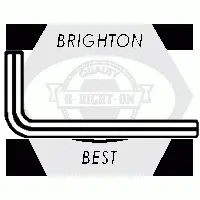 Metric Hex Keys 6150 Crv Alloy, Long Arm, Black (Import)