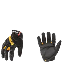 Ironclad SDG2-03-M Super Duty Gloves, Impact Protection, Black, Size Medium