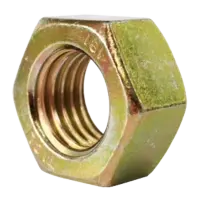 Metric Class 8 Hex Nut Din 934 Zinc-Yellow
