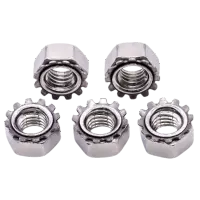 Stainless 18 8 K Lock Hex Nut (Inch)