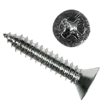 Tapping Screw, Type Ab, Zinc, Low Carbon