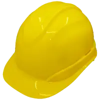 Bullhead Safety™ Head Protection – Yellow Cap Style Hard Hat