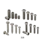 316 Stainless Steel Screws