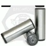 Metric Dowel Pins, Through Hardened, Din 6325, Plain, Alloy