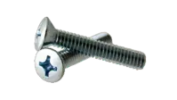 Machine Screw, Oval Head Phillips, Zinc Cr+3 (Inch)