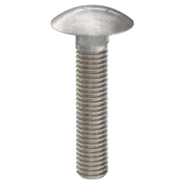 M12‑1.75 × 40 mm Metric Carriage Bolt – Stainless Steel A4‑70, DIN 603