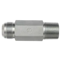 Steel, SAE J514 37° Flare Long Male Connector – 3/4\