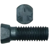 Clip Head Plow Bolts, Grade 5, Plain (Inch)