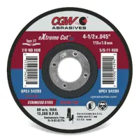 eXtreme Cut Ceramic Cutting Wheels, Stainless Steel