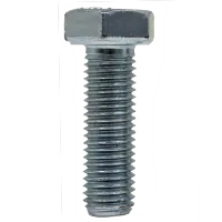 Grade 5 Hex Head Cap Screw Clear Zinc China &ndash; 1/4-20 x 1-3/4&Prime;