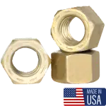 L9 Hex Nuts Cad. Yellow & Wax Alloy (Usa)