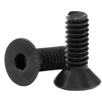 Flat Socket Cap, Tamper Resistant, Thermal Black Oxide, Alloy