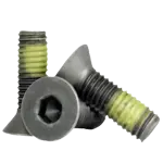Flat Socket Cap, Nylon Patch, Thermal Black Oxide, Alloy