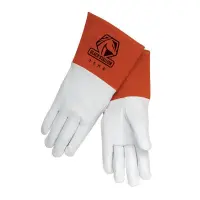 Pearl White Value-Priced Kidskin TIG Glove Medium