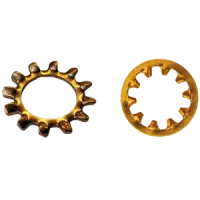 #8 Phosphor Bronze External Tooth Lock Washer