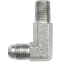 Steel, SAE J514 37° Flare 90° Long Male Elbow – 1/2\
