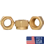 L9 Collar Lock nuts Cad. Yellow & Wax (usa)