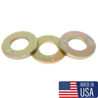 Sae L9 Tension Flat Washers Pattern Zinc & Yellow Cr+3 (Usa)