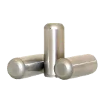 Dowel Pins, Through Hardened, .001 Oversize Plain, Alloy